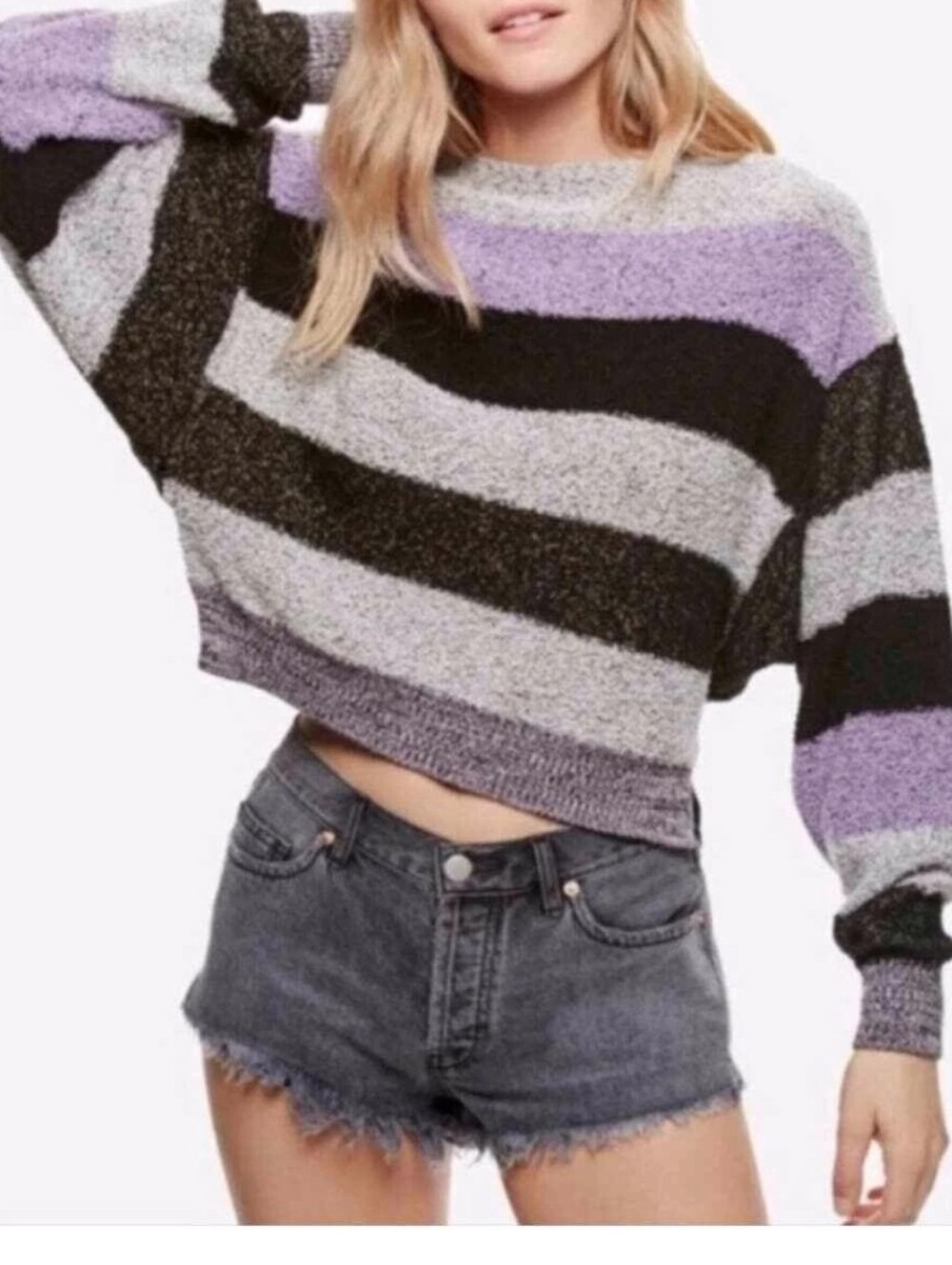 Free People Candyland Sweater Size Large